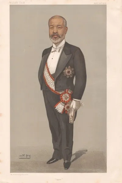 Ambassadors To England Japan The Viscount Tadasu Hayashi 24 April 1902