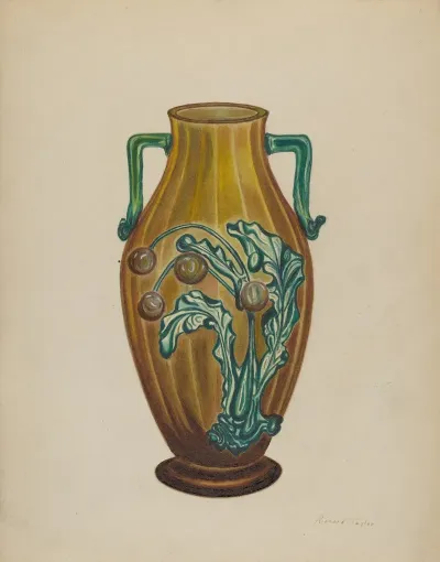 Amber Vase