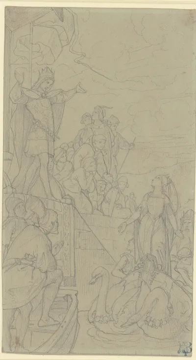 Ameleyas Arrival In Mainz Ca 1854