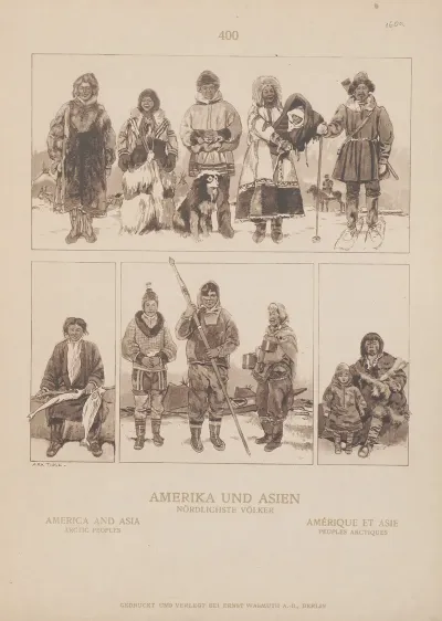 America And Asia Arctic Peoples