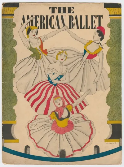 American Ballet Cover Of South American Tour Souvenir Program