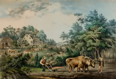 American Farm Scenes No 1