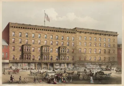 American House Hanover Street Boston By Lewis Rice