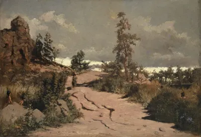 American Indians In The Ambush The Lonesome Rider