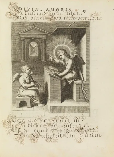 Amoris Divini Emblemata Pl 09