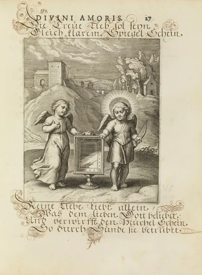Amoris Divini Emblemata Pl 11