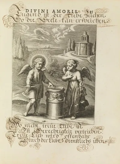 Amoris Divini Emblemata Pl 15