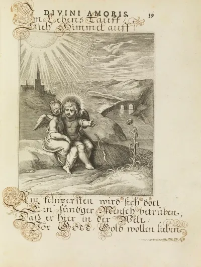 Amoris Divini Emblemata Pl 17