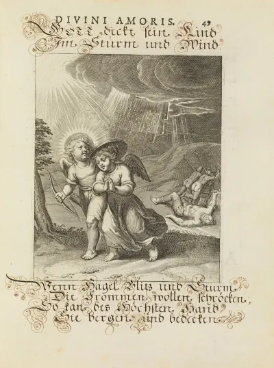 Amoris Divini Emblemata Pl 22