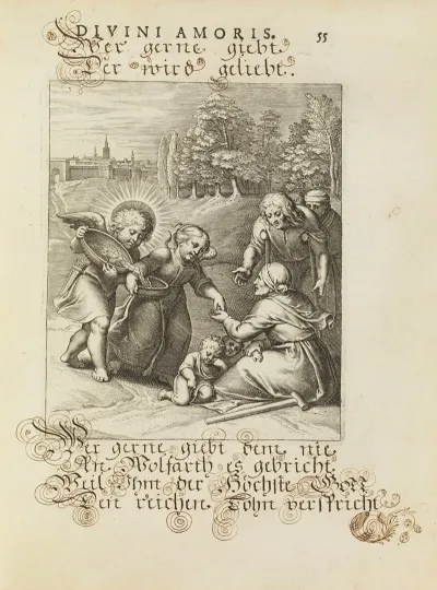 Amoris Divini Emblemata Pl 25