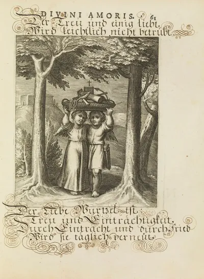 Amoris Divini Emblemata Pl 28