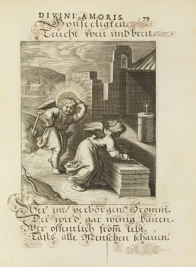 Amoris Divini Emblemata Pl 37