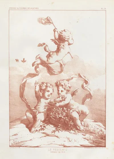 Amours Et Figures Decoratives Arts Industriels Pl 05