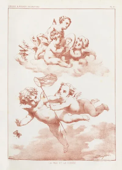 Amours Et Figures Decoratives Arts Industriels Pl 12