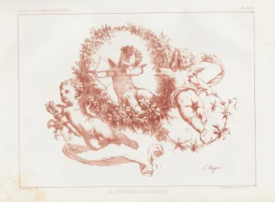 Amours Et Figures Decoratives Arts Industriels Pl 21