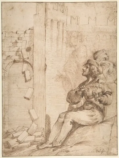 Amphion Building The Walls Of Thebes