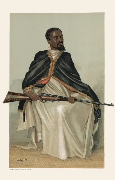 An Abysinnian General H H Ras Makunan