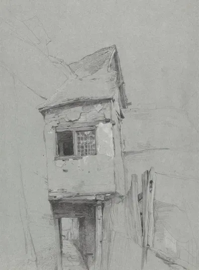 An Alley With A Passage Through A House