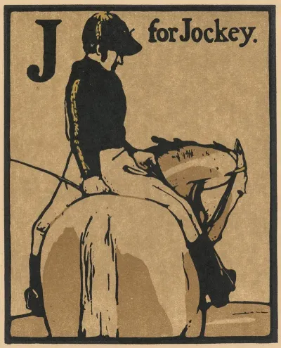 An Alphabet J For Jockey 2