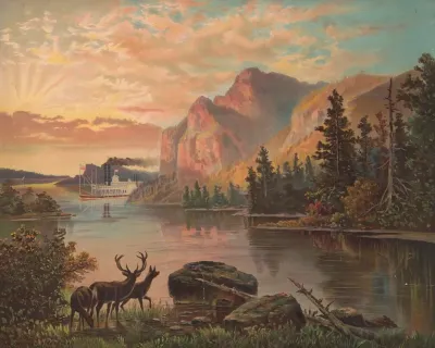 An American River Scene 2