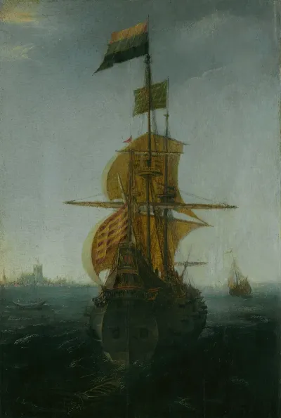 An Amsterdam East Indiaman