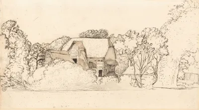 An Ancient Barn At Shoreham