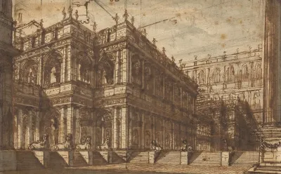 An Ancient Forum With Porticos