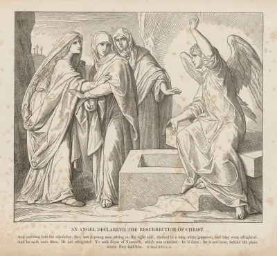 An Angel Declareth The Resurrection Of Christ