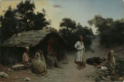 An Arab Encampment 3
