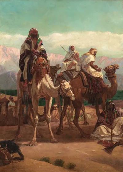 An Arab Encampment 4