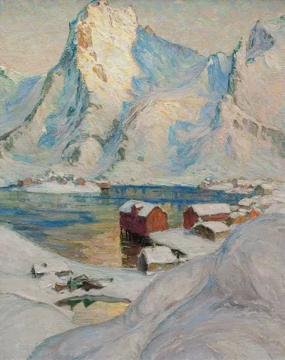 An Arctic Spring Day Study From North Norway