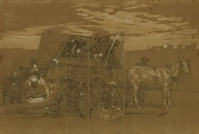 An Arrival In Camp Under The Proclamation Of Emancipation