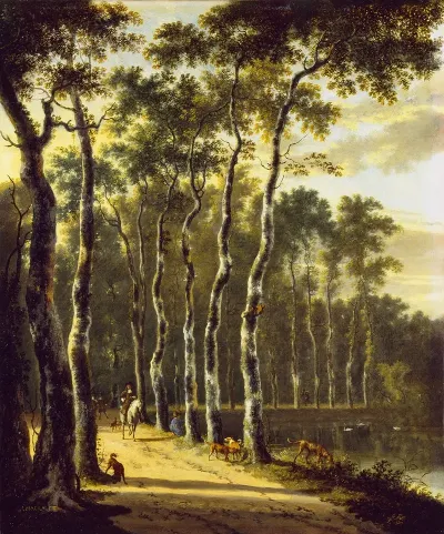An Avenue In A Wood
