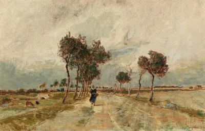 An Avenue In Cayeaux