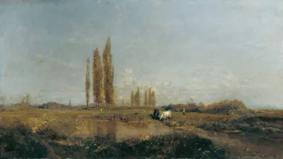 An Der Thaya Bei Lundenburg