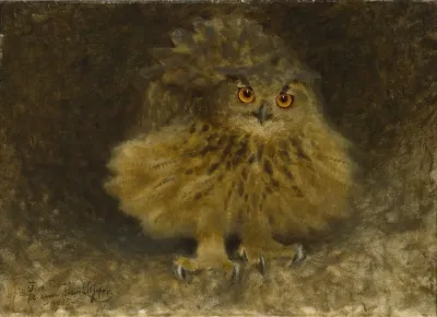 An Eagle Owl