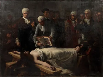 An Ecstatic In The 18th Century Ordeal Of The Crucifixion