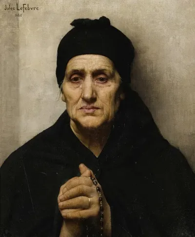 An Elderly Greek Woman
