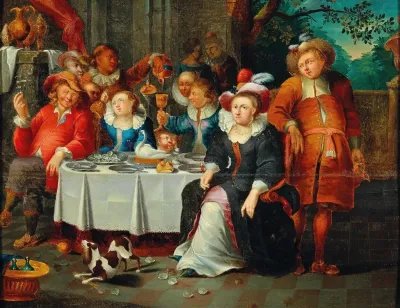 An Elegant Company Dining