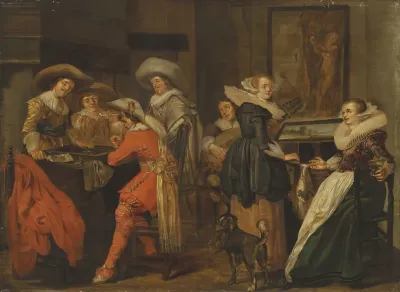 An Elegant Company In An Interior 2