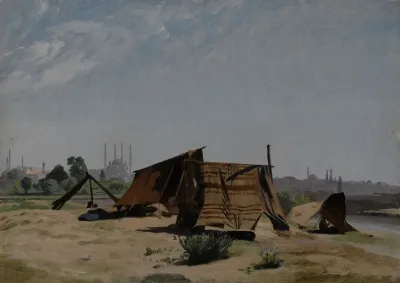 An Encampment Before Constantinople