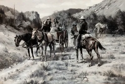 An Encounter On The Trail