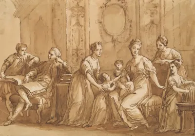 An English Family Group