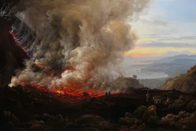 An Eruption Of Vesuvius
