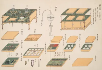 An Illustration Of A Scribes Tools 1
