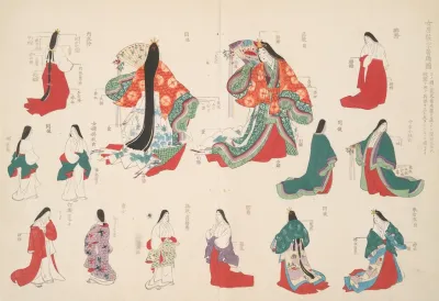 An Illustration Of Womens Costumes