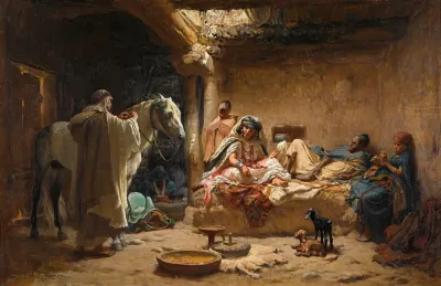 An Interior In Biskra