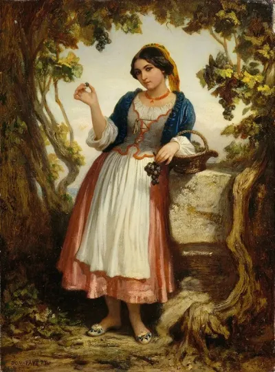 An Italian Peasant Girl