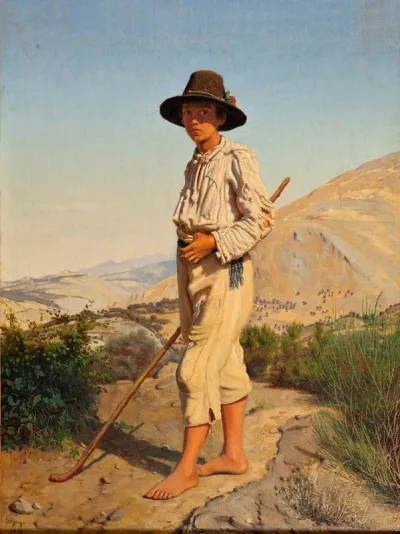 An Italian Shepherd Boy