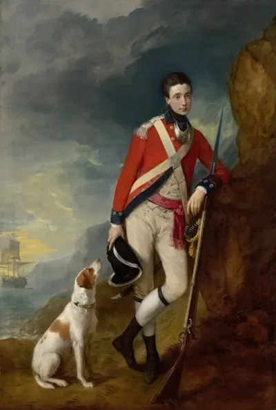 An Officer Of The 4th Regiment Of Foot